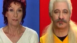 Блиц - Росица Ганева и  Етиен Леви