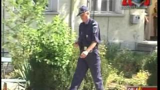 Полицаят, знамето и ромите