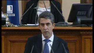 Обръщение на президента към нацията в НС