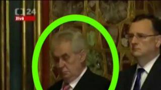 Почерпеният президент на Чехия