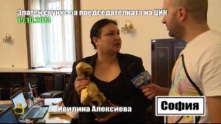 "ЗЛАТЕН СКУНКС" ЗА ПРЕДСЕДАТЕЛКАТА НА ЦИК