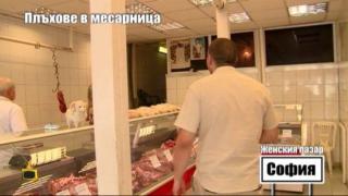 Плъхове в месарница на Женския пазар