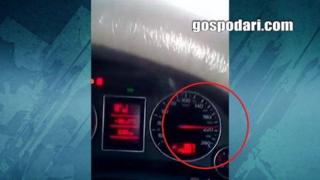 Чалга до дупка и 220 км/ч на магистралата (ВИДЕО)