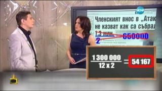 Гафове с цифри по българските телевизии