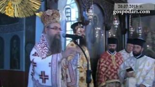 Митрополит Николай превърна проповед в предизборна реч
