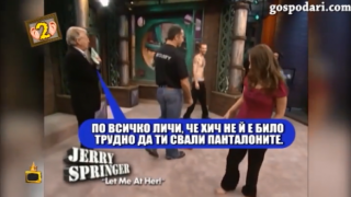 Любовницата и жената се бият в ефир (видео)