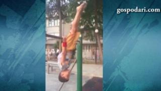Жилаво българче на 7 г. впечатли световноизвестен атлет