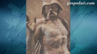 Героите от Междузвездни войни като гръцки статуи