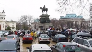 Национален протест срещу цените на винетките (ВИДЕО)