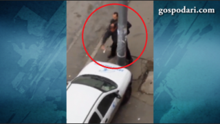 Агресия на пътя: Шофьор вади пистолет заради засичане (ВИДЕО)
