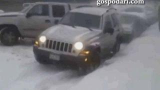Пързалка за коли в свободен стил (ВИДЕО)