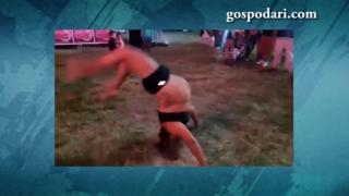 Алкохолна хореография, която дълго ще се помни (ВИДЕО)