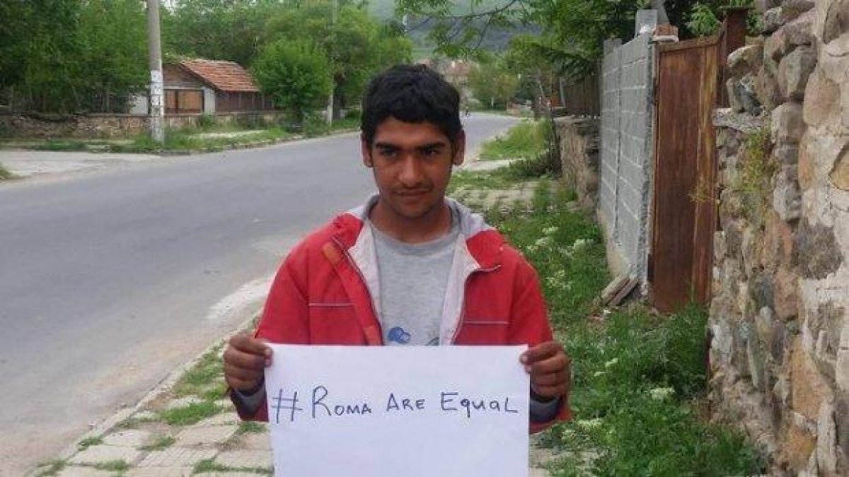 Митко от Овчеполци стана лице на кампания #RomaAreЕqual