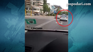 Полицаи с превишена скорост в София (ВИДЕО)