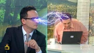 Репортерка бяга от жива връзка, а в сутрешен блок се обиждат с "тъпак"