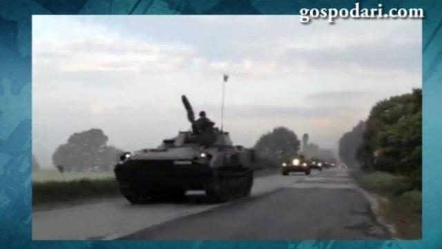 Техниката на армията за военния парад в София поизплаши хората (ВИДЕО)