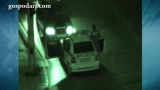 Човек засне гонка в София, единият от участниците бяга от полицията (ВИДЕО)