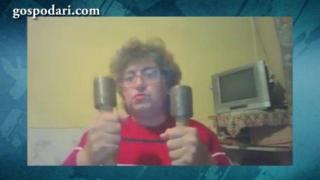 Баба смайва с фитнес урок (ВИДЕО)