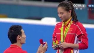Предложение за брак на почетна стълбичка на Олимпиадата в Рио (ВИДЕО)