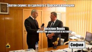 Златен скункс за областния управител на София заради Царските конюшни