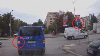 Наши зрители пак сгащиха полицейски автомобил в нарушение (ВИДЕО)