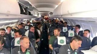 Самолетът на бразилски футболен отбор се разби в Колумбия
