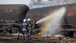 Изтеглят опасните цистерни от гарата в Хитрино