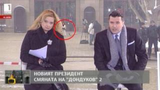 БНТ направиха открито студио в студа, водещи и репортери едва оцеляха