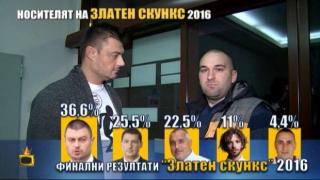 Кой грабна Златен скункс 2016?