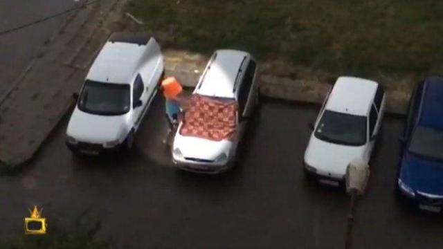 Как да предпазим колата от градушка по български