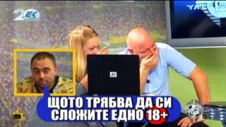 Водещ e принуден да облече рокля, заради загубен бас