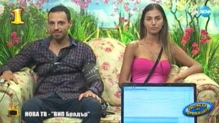 Господар на седмицата са сватбарите в къщата на ВИП Брадър Алекс и Дани