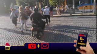 Вие ги хващате, ние ги пускаме: Мъж краде мебели, полицай със скутер в нарушение