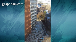 Ремонт на сграда в София замърсява околната среда и въздуха (видео)