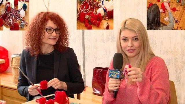 ДЕЦАТА ОТ АТЕЛИЕ "ПРЕГЪРНИ МЕ" ПРАВЯТ МАРТЕНИЦИ И ТЪРСЯТ ПОМОЩ ЗА ТВОРЧЕСКАТА СИ ВАКАНЦИЯ