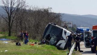 Жената, ударила автобуса, е арестувана