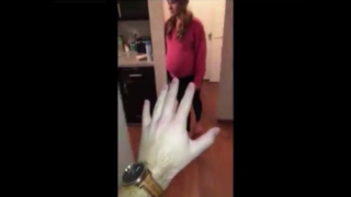 Когато нямаш търпение да станеш чичо (видео)