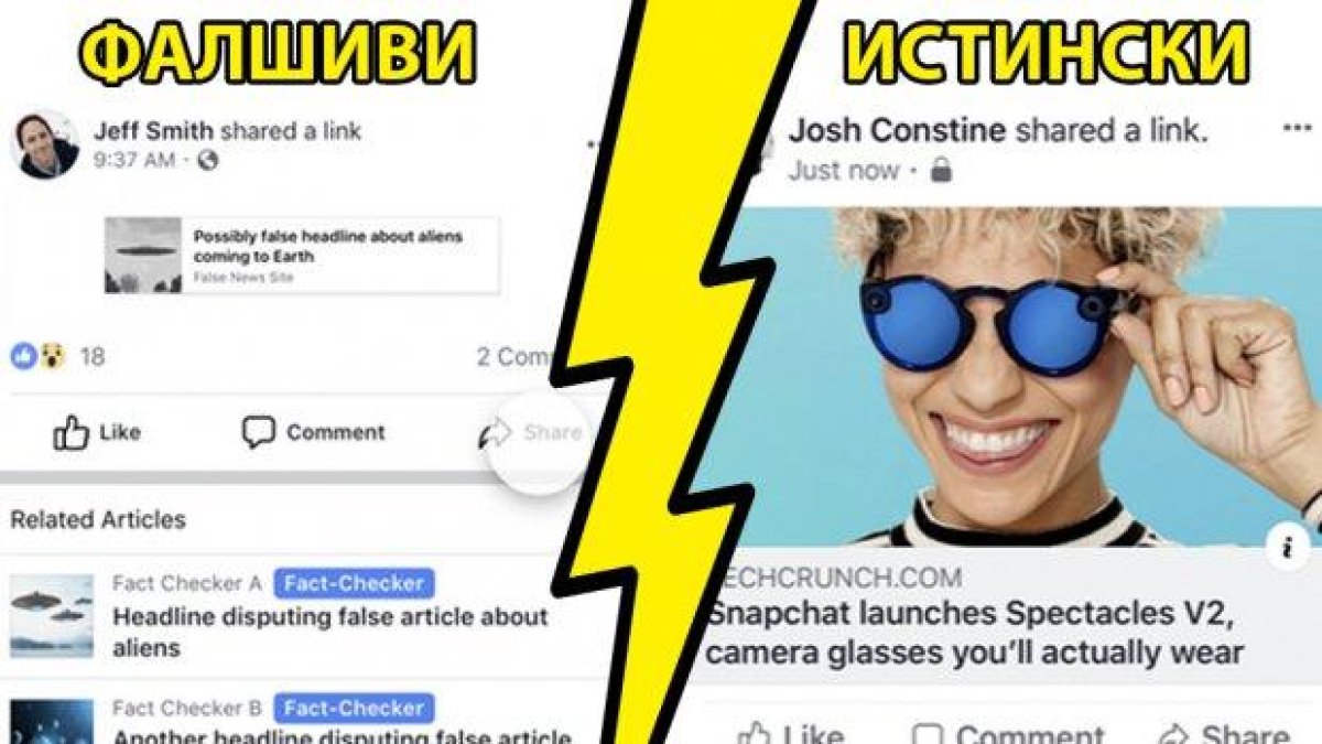 Как да разпознаем фалшивите новини във Фейсбук?