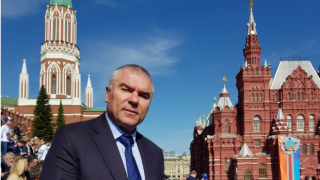 Лидерът на "Воля" Веселин Марешки поздрави европейците от парад в Москва
