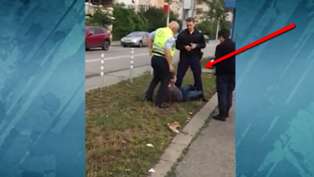 Арестуваха гратисчия в София, бил агресивен (видео)