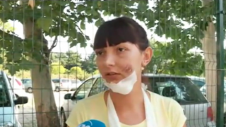 Блъсната на зебра жена: Цялата бях в кръв