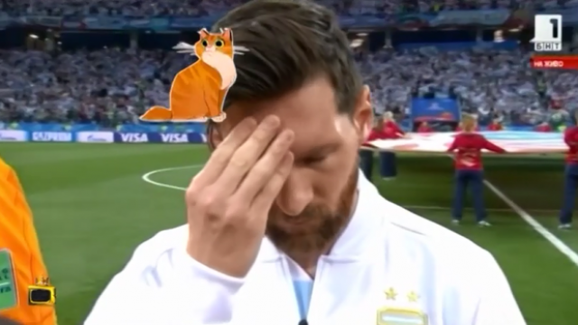 Защо Лео Меси има такава отчаяна физиономия?