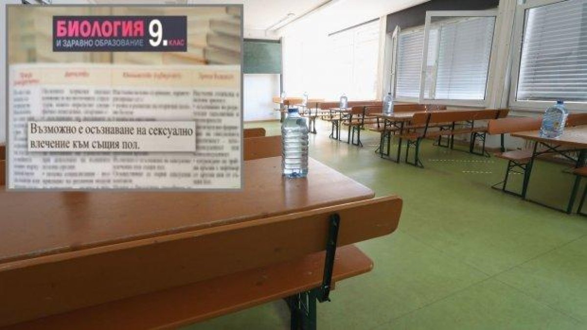 Учебник по биология отприщи спорове заради "влечение към същия пол"