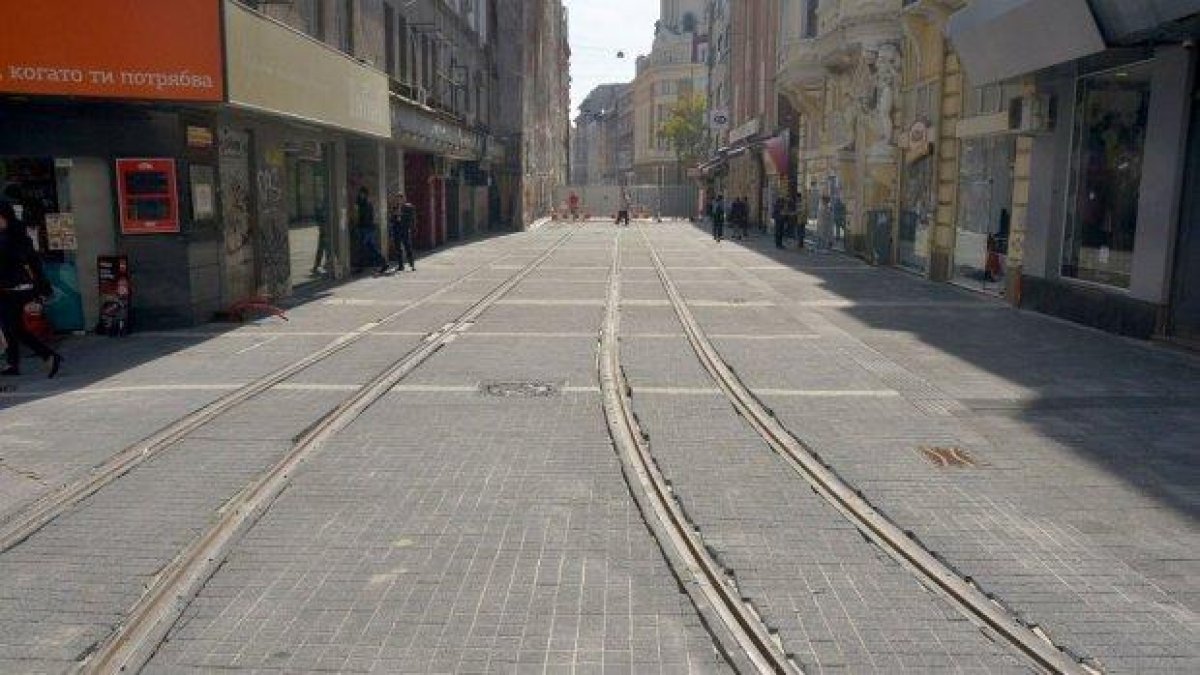 Съмнително качество на обновяването и на столичната ул. "Граф Игнатиев"