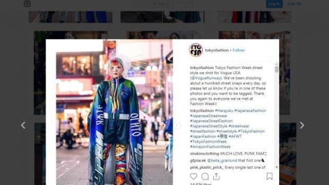 "Яжте, пийте, Огито черпи" хит в седмицата на модата в Токио
