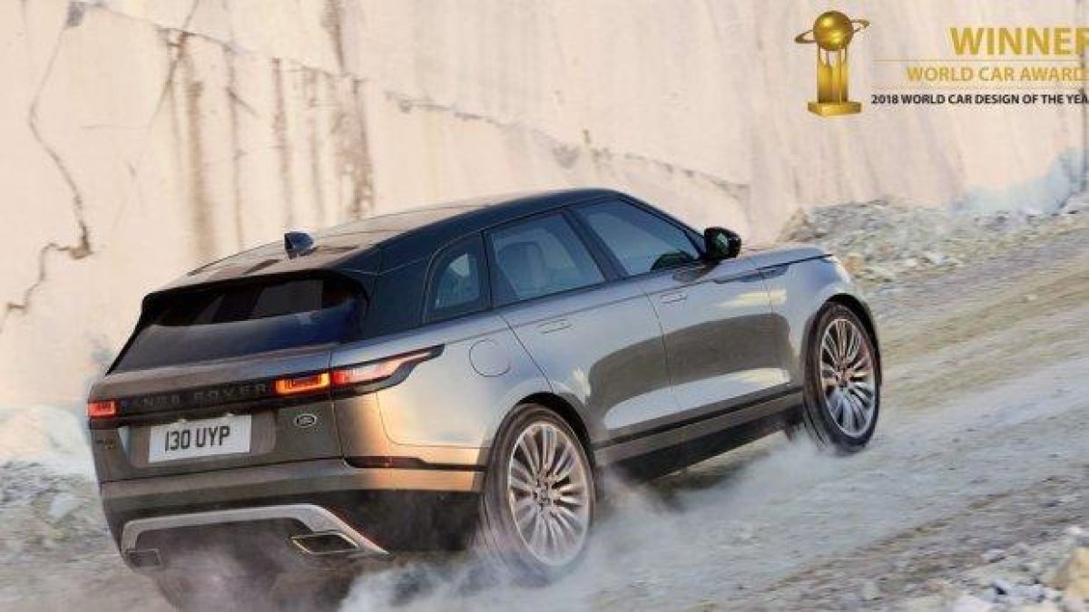 Range Rover Velar получи награда за най-добър автомобилен дизайн в света
