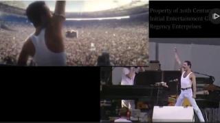 Брилянтно сравнение между "Бохемска рапсодия" и концерта Live Аid от 1985 г. (видео)