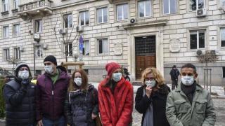 Десетки протестираха срещу мръсния въздух в София