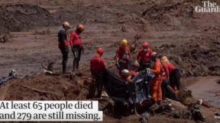 Петима за арестувани след срутването на хвостохранилище в Бразилия (видео)