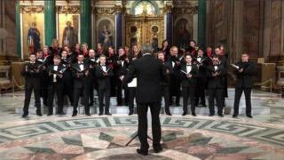 Руски хор пее за ядрена атака срещу САЩ (ВИДЕО)